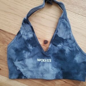 Darc Sport Tie-Dye Halter Sports Bra